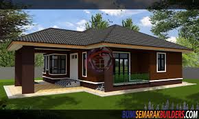 Plan rumah kampung moden design rumah terkini. 52 Arsitektur Desain Plan Rumah Banglo Moden Kontemporari Istimewa Banget Deagam Design