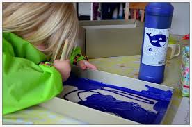 Tolle ideen für kinder, die dich vor langeweile bewahren hallo zusammen! Schuhkarton Aquarium Diy Baby Kind Und Meer