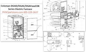 Wm 5873 Propane Coleman Evcon Furnace Wiring Schematic Schematic Wiring