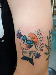 Dexters lab tattoo