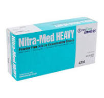 Nitra-Med Examination Gloves Medium (MED) Blue 4MIL ...