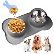 The best canned and wet dog foods chosen by the dog food advisor. Spider0828 Double Dog Bowls Medium 700ml Each Non Slip With Silicon Tray Mats Stainless Steel Pet Water Food Feeding Anti Overflow For Medium Pets Add Pet Food Scoop Gray Buy Online