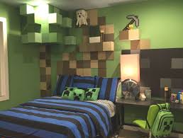 10 Minecraft Boys Bedroom Ideas Most Of The Amazing As Well As Beautiful Minecraft Bedroom Decor Boys Room Decor Kid Room Decor