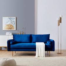 The 15 best sofas and couches for every budget and style. Hommoo 70 Mid Century Sofa Modern Couch For Living Room Bedroom Small Spaces Blue Accuweather Shop