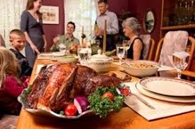 Image result for family around the thanksgiving table