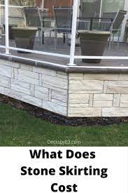 Cost Of Deck Skirting Deck Skirting Deck Cost Decks And Porches
