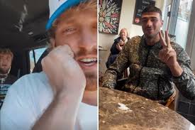 Jake and Logan Paul tease Tyson and Tommy Fury in cheeky Instagram video of  pair after Brits vow to annihilate them