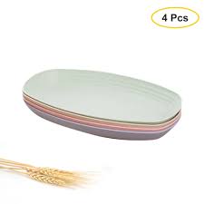 Microwavable microwave safe plastic plates. Wheat Straw Plastic Plates Dinnerware Reusable Unbreakable Dinner Plate Eco Friendly Dishwasher Microwave Safe 40jp10 Inoava Com