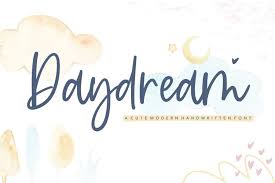 The free package contians over 30 computer fonts that. Daydream Cute Modern Handwritten Font 624285 Handwritten Font Bundles