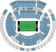 Oakland Raiders Tickets Preferred Seats