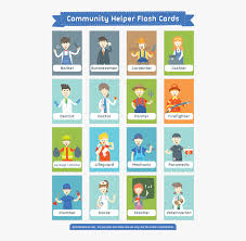 Transparent Community Helper Clipart Printable Community