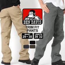 Ben Davis Work Pants Mens Big Size Usa Model Brand Ben Davis American Casual Chino Pants Work Clothes Working Clothes