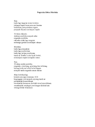 Kebersihan lingkungan sekolah sangat penting. Pantun 4 Kerat Tentang Kemerdekaan