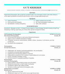 Self employed consultants provide advice to clients from various industries and help them improve their most resumes of self employed consultants showcase a bachelor's degree in a relevant field. Self Employed Professional Photographer Resume Example Company Name Tonawanda New York