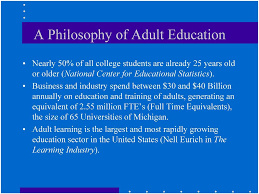 In the malaysian context, all educational processes at the national level are envisioned by the national education philosophy (nep). A Philosophy Of Adult Education Pdf Free Download