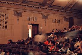 Waiting For The Movie To Start At The Geelong Theatre Victoria Geelong Theatre Poster Old Pictures