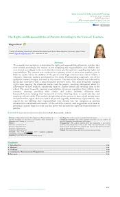 To determine the factors that contribute to health plan success in engaging plan members in sud treatment and to identify a more effective strategy to measure engagement, we used a sequential, explanatory mixed methods study design where qu. Pdf The Rights And Responsibilities Of Parents According To The Views Of Teachers