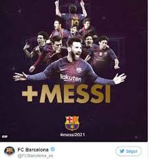 Stagione 2021 della liga (inverno e primavera). Messi Contratto Col Barcellona Fino 2021 Calcio Barcellona Squadra
