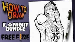 Check spelling or type a new query. How To Draw Free Fire K O Night Bundle Step By Step Como Dibujar K O Fuego Violeta De Free Fire Youtube