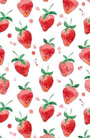 They work great for scrapbooking, card making or adding. Strawberry Watercolor Wallpapers Wallpaper Cave