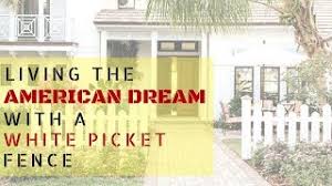 The point of 'the americans' is what it's like to live a fraudulent life. Living The American Dream With A White Picket Fence Youtube