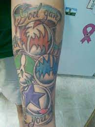 My Kiss Tribute Tattoo God Gave Rock And Roll To You Kiss Tattoos Band Tattoo Designs Band Tattoo