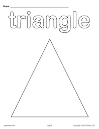 Free Preschool Shapes Coloring Pages Includes A Triangle Coloring Page Plus 11 Other Shapes Coloring Sh Shape Coloring Pages Color Worksheets Shapes Preschool