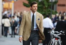 Grey camel hair sport coat thomas wages via. Tan Wool Blazer With Light Blue Shirt Summer Outfits For Men 2 Ideas Outfits Lookastic