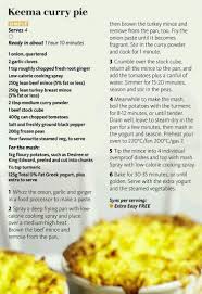 Keema Curry Pie Syn Free Slimming World Keema Curry Slimming World Beef Healthy Eating Recipes