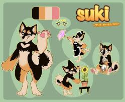 Suki the Shiba Inu Furry Adopt 4 Pieces of Art - Etsy