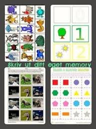 Memory Printables Paljon Kuvia Joita Voi Tulostaa For Barn Forskola Blogga
