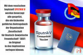 Russland hat anfang dezember ein freiwilliges impfprogramm mit „sputnik v gestartet, beginnend mit den am meisten gefährdeten gruppen in moskau. Freundschaftsdienst Foto Bild Spezial Composing Digiart Bilder Auf Fotocommunity
