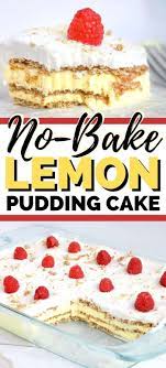 No Bake Lemon Icebox Cake Lemon Dessert Recipes Icebox Cake Icebox Cake Recipes