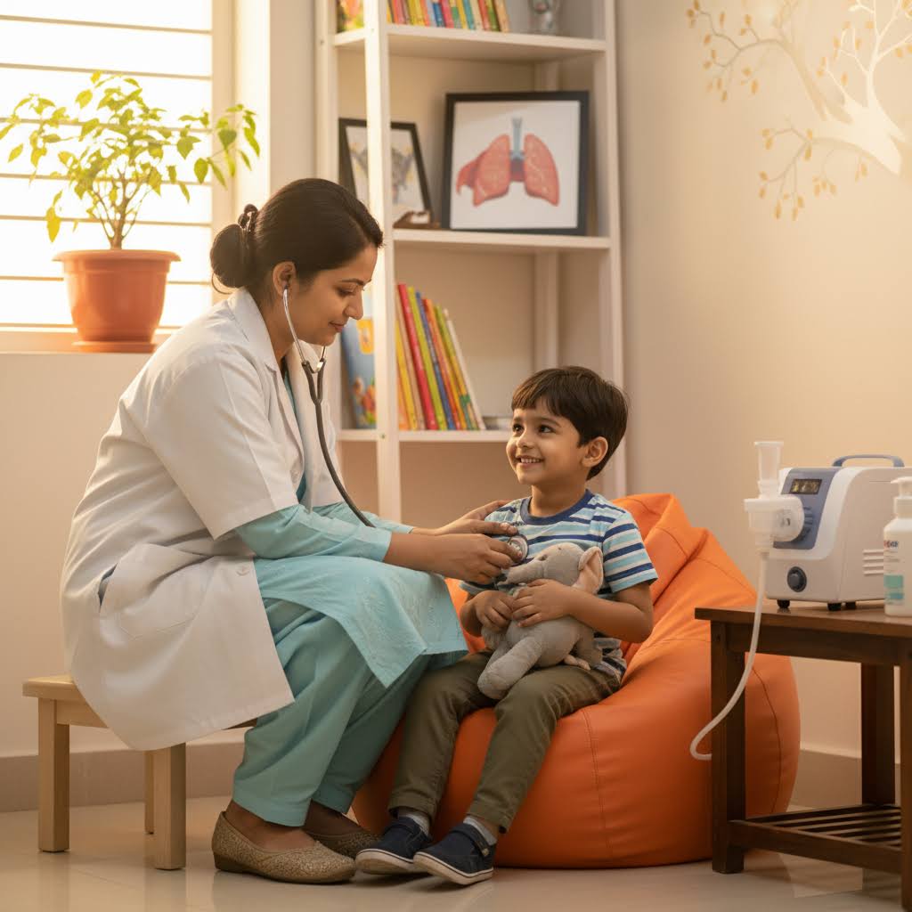 Respiratory Care for Kids in Shambhu Nagar