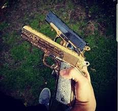 @6ix9ine i just want to do your hair kid !!! El Chapo S Wealthy Godson Shows Off Golden Guns And Pet Tigers On Instagram Before Turning Himself In World News Mirror Online