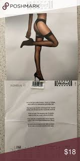 Wolford Nwt Individual 10 Cosmetic Stocking Med Wolford