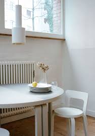 The knox 60 round dining table is a unique one of a kind dining table perfect for any occasion. Artek Aalto Table Half Round