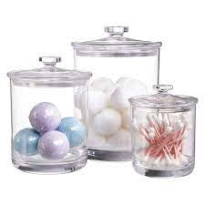 Pricing, promotions and availability may vary by location and at target.com. Set Of 3 Apothecary Multifunctional Acrylic Jars Plastic Jars With Lids Buy Clear Candy Jar Cookie Holders Apothecary Jars Jewelry Cosmetic Makeup Storage Organizer Acrylic Plastic Apothecary Jars Acrylic Multifunctional Round Container