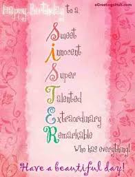 Birthday Card Sayings For Sister Birthday Card Sayings Sister Birthday Happy Birthday Sister Quotes Sister Birthday Quotes Birthday Wishes For Sister