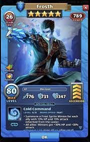 Everything from the latest hero ratings, hero gradings and hero reviews can be found here. Frosth April 2021 Hotm Review And Grading Empires And Puzzles Hero Of The Month