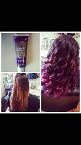 My Purple Dip Dye Awesome Addicted To Fudge Paintbox Purple Dip Dye Hair Goals Hair Styles
