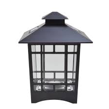 Moonrays Solar Powered Led Birkdale Brown Postcap 91197 The Home Depot Post Lighting Outdoor Lighting Outdoor Post Lights