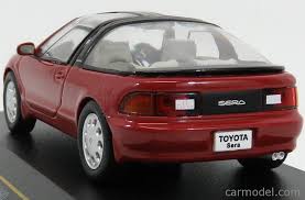 Sera is derived from a future tense of the french verb etrê.the name evokes the image of a dream car that. First43 Models F43 054 Scale 1 43 Toyota Sera 1990 Red