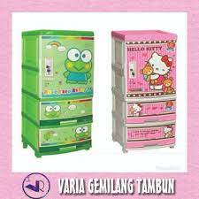 Harga lemari plastik napolly crs 5g5 dkc gantung + kaca + kunci moti rotan. Lemari Plastik Napolly 2 Susun 2 Laci Khusus Bekasi Harga Pas Perabotan Rumah Di Carousell