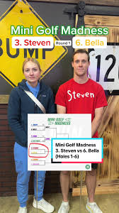 Mini Golf Madness Round 1: Steven vs Bella (Holes 1-6)