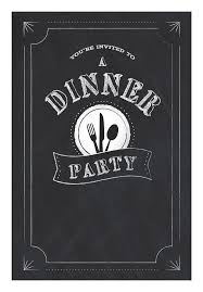 A dinner party may be organized to celebrate a special birthday, an anniversary, retirement or really any occasion. Chalk Board Dinner Party Party Invitation Template Free Greetings Island Party Invite Template Free Party Invitations Free Party Invitation Templates