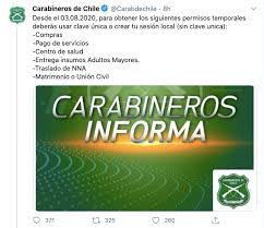 Durante esta jornada carabineros hizo un importante anuncio sobre la comisaría virtual. Postergan Hasta La Proxima Semana La Nueva Forma De Pedir Permiso En La Comisaria Virtual Nacional Biobiochile