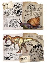 Me And My Friend Managed To Get These Two Allosaurus. There Were 3 In  Total, One Was Alpha And We Killed It So We Could Get These Two Easier.  After Taming Charcoal