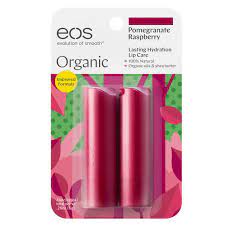 Eos organic hydrates your lips and enhances your natural beauty. Eos Organic Stick Lip Balm Raspberry Pomegranate 2 Pack Evitamins Com