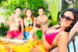 Poolparty Ideen Dekoration Ausrichtung Poolspiele